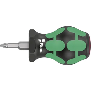 WERA Vergaser-Schraubendreher Stubby 355 PZ 02/25 mm Pozidriv