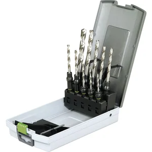 FESTOOL Spiralbohrer Kassette Centrotec HSS ø 3-10 mm 10-teilig