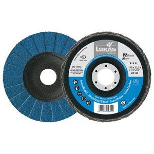 LUKAS Schleiflamellenteller V2 Power Z Power ø 115 mm Korn 60