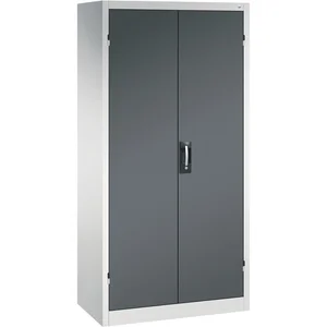 C+P Flügeltürschrank 1950x930x500 mmRAL 7035 lichtgrau/7016 anthrazit