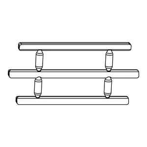 MACO Fiber-Therm Füllstück f. Verbindungsplatte/Mitteldichtung, silber (362623)