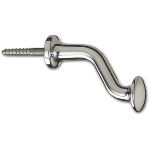 Fensterschutzkopf zum Einschrauben, 52 mm, Aluminium poliert