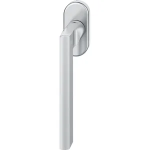 FSB Fenstergriff 34 1035 ovale Rosette 32,5 x 70, Edelstahl matt