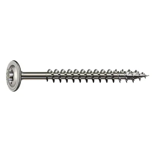 SPAX Holzbauschraube Tellerkopf 8.0x 80 VG Torx 40 Edelstahl A2 mit Bewertung