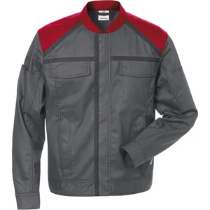 FRISTADS Jacke Skarup 4555 STFP grau/rot M