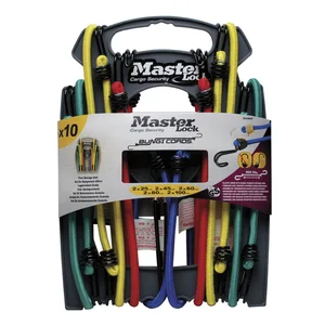 MASTER LOCK Gepäckspanner Set Zugkraft 40 kg Farben und Längen sortiert