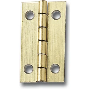 SECOTEC Kassettenscharniere 12X16 mm Stahl vermessingt SB-4