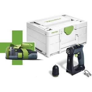 FESTOOL Akku-Bohrschrauber CXS 18 3,0-Plus 18 Volt / 3,0 Ah Li-Ion - Akku Aktion