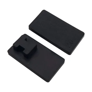 CROSO Einlage zu Glasklemmbeschlag für 8 mm, Maß 53 x 53 mm