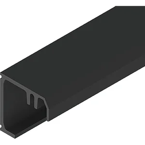 SOLIDO 100/HELM Montageprofil auf Maß geschnitten L=6000 mm schwarz matt