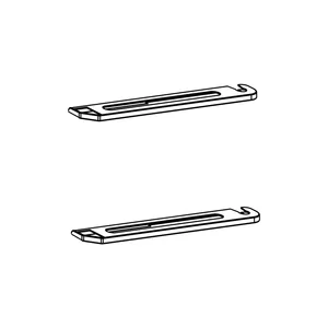 MACO SKB-Z Abdeckung für Scherenarm, silber (455654)