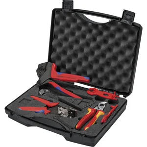 KNIPEX Werkzeugkoffer Photovoltaik V01 345 x 80 x 280 mm 7-teilig