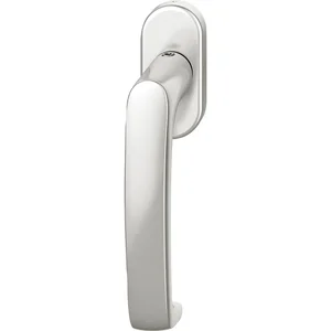 FSB Fenstergriff 34 1045 ovale Rosette, Aluminium silber eloxiert