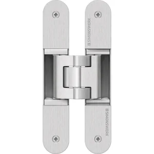 SIMONS Türband TECTUS TE 340 3D, verdeckt, Edelstahl-Effekt
