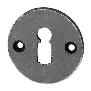 SCHÖRGHOFER Schlüsselrosette BB, ø 50 mm, Eisen verzinkt alt gebürstet