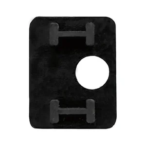 Einlage zu Glasklemmbeschlag Modell 26 für 10 mm Glas, Gummi