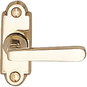MARCHESI Fenstergriff ALT-WIEN Vierkant 7 x 35, Länge 60 mm, Messing poliert