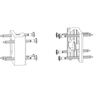 MACO HS Mittelverschluss RC3 für Dichtungsschiene PVC Flügelabstand 28 mm silber