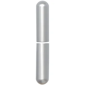 Aufsteckhülsen 3- DIM, rund, Band ø 20 mm, Aluminium verchromt matt 112 mm
