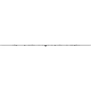 ROTO NT/NX DK-Getriebe mittig/variabel DM 15 mm L=2180 mm 4V Zapfen silber