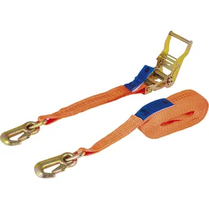 Zurrgurt 2-teillig mit Ratsche und Karabiner 2000 kg 35 mm x 6 m