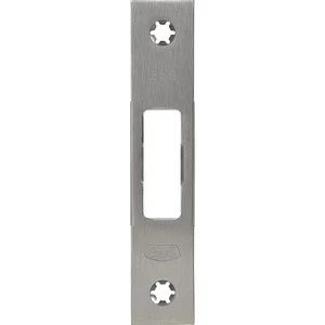 Schließblech für MFV Secury Hauptfalle 1-flg. Flach 24 x 3 x 120, Edelstahl