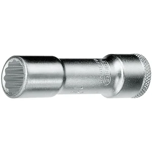 GEDORE Steckschlüssel-Einsatz lang D30 L DIN3124 3/8"vierkant 18.0 mm zwölfkant