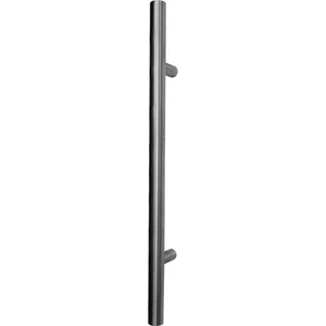 SCHÖSSWENDER Stoßgriffpaar - L: 1200 mm, Lochabstand: 1000 mm, Edelstahl