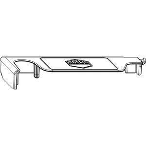MACO Abdeckkappe Ecklager POWER Holz, FT 24 mm, rechts, RAL 9022 (364498)