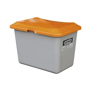 Streugutbehälter Plus3 ohne Entnahme ohne Staplertasche 100 Liter grau/orange