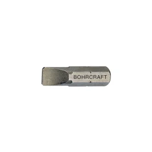 BOHRCRAFT Bit-Einsatz Code 6100 1/4"sechskant 3,0 x 0,25 x 25 mm Schlitz