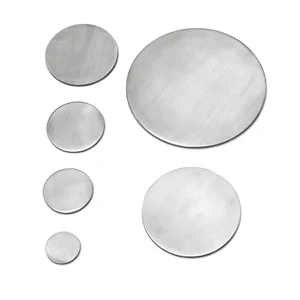 CROSO Ronde ø 120 mm, Materialstärke 6 mm, Edelstahl einseitig geschliffen V2A