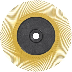 3M Radiale Bürste BB-ZB Typ C ø 150 mm Aufnahme 12 mm Farbe gelb Korn 80