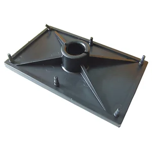 Bodenplatte Gummi 130 x 80 x 25 mm