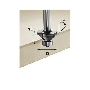 FESTOOL Fasefräser HW 30 Grad ø 25 mm