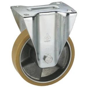 DÖRNER + HELMER Bockrolle Polyurethan Alufelge 125 mm 220 kg