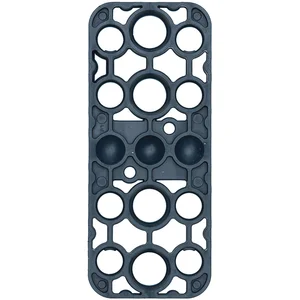 GV Unterlegplatte, 120 x 50 x 5 mm, Kunststoff, blau