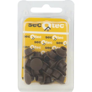 SECOTEC Abdeckkappen Kunststoff 8 mm braun SB-20 BL1