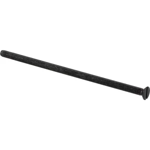 Senkschraube M6 x 140 mm, Eisen verzinkt schwarz passiviert