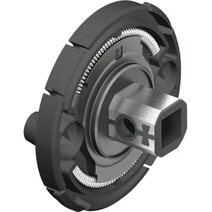 FSB Adapter-Rosette Drücker Führungsansatz 9 mm FH-AGL EN 179 links, schwarz