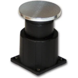 Haftmagnet-Gegenplatte, Gr. 06, mitFederung, Platte 75 x 75 mm, Stahl verzinkt