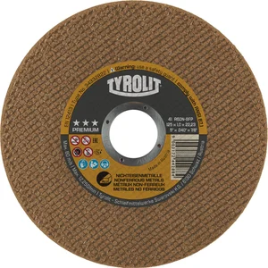TYROLIT Trennscheibe gerade Premium*** 125 x 2.5 mm Alu Form 41