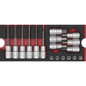 WGB Moflex Modul S Steckschlüssel-Garnitur 6200 18-teilig