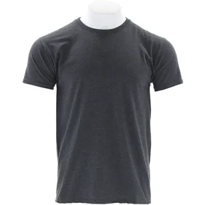 FRUIT OF THE LOOM T-Shirt Iconic T Type F130 dunkelgrau/meliert L