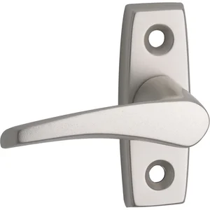 GRUNDMANN Fenstergriff FAVORIT 1004 - rechts, VK 7 x 35 mm, Alu poliert