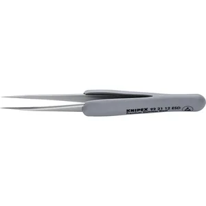 KNIPEX Gummi-Pinzette 922112ESD Edelstahl Länge 112 mm
