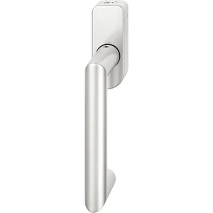 FSB Fenstergriff 34 1016 abschließbar ovale Rosette, Aluminium silber eloxiert