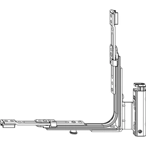 MACO MM Falzecklagerband DTuni mit ÜV, EH, 1iS, 12/20-13 mm, links, silber