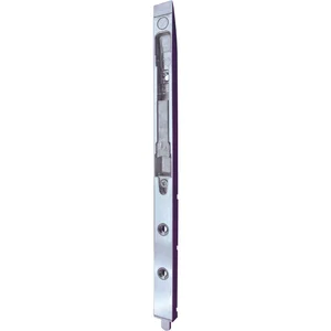 Innentürkantriegel 255 mm, Radius 90, Stahl silberfärbig (58029)