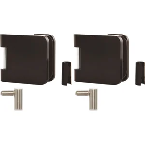 SOLIDO Glastürbandset Office m. Rahmenteil f.Stahlzarge M10x1,rechts,Alu schwarz